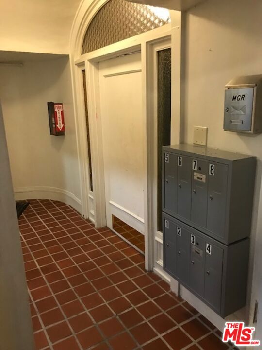 Complex front entry door