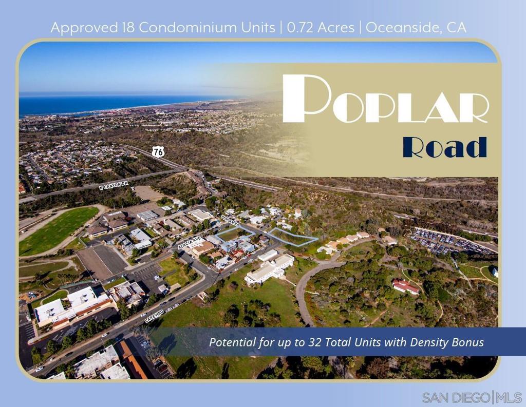 0 Poplar Rd., Oceanside, CA 92058