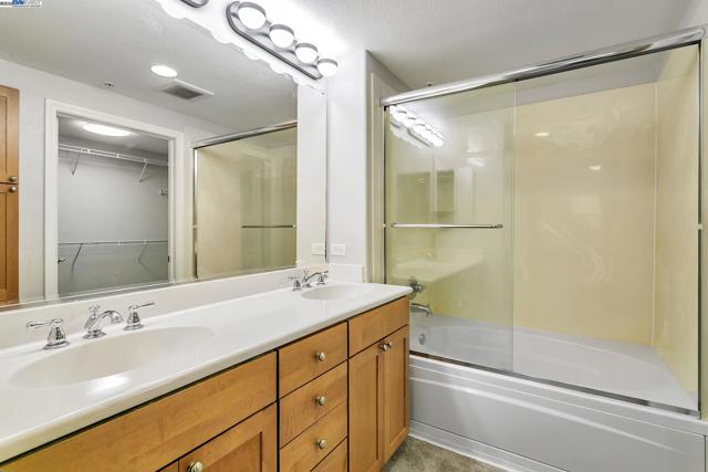 Updated master bathroom