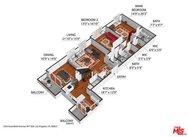 1434 Greenfield Avenue, Los Angeles CA: https://media.crmls.org/mediaz/341c8095-8f01-47e2-b7f5-df28d1c9e18f.jpg