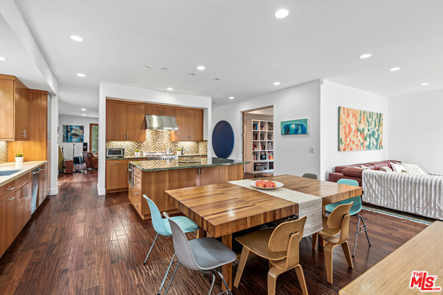 2129 Louella Avenue Venice, California An undeniably stylish abode offering an effortless lifestyle perfect for anyone that welcomes privacy & comfortable living. Combining style w/ casual sophistication designed w/ unbeatable functionality & flow w/ plenty of space to move around easily while encouraging cohesiveness & well-being. Impressive two-story foyer gives way to a series of bright airy open living spaces w/ a formal living-dining room split by a two-sided see-through fireplace, 1-bed/playroom, cook's kitchen w/ large culinary workspace coupled w/ a huge family room. Up, the 4 private sleeping quarters hosting an opulent master suite w/ spa-like bath, 2 walk-in closets, FP, & private balcony. A 1-bed en-suite w/ balcony & 2-bedrooms w/ jack-n-jill bath. Finished garage-art studio w/ electronic privacy gate, dual-zone HVAC, water filtration system, dining patio add to the menu of niceties. 5-Star location, family-friendly neighborhood close to parks, hip eateries, shops, Venice Beach & the whole cultural scene.