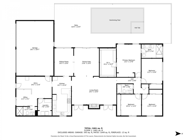 301 Farrell Drive, Palm Springs, California 92262, 4 Bedrooms Bedrooms, ,2 BathroomsBathrooms,Single Family Residence,For Sale,Farrell,219124277PS