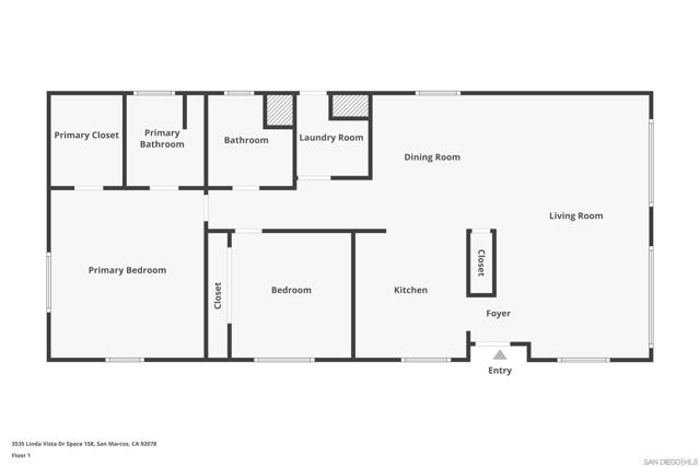 3535 Linda Vista Dr, San Marcos, California 92078, 2 Bedrooms Bedrooms, ,2 BathroomsBathrooms,Residential,For Sale,Linda Vista Dr,250019913SD