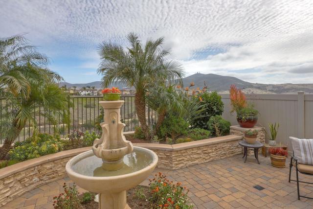 Beautifully landscaped and private yard to take in the sunsets