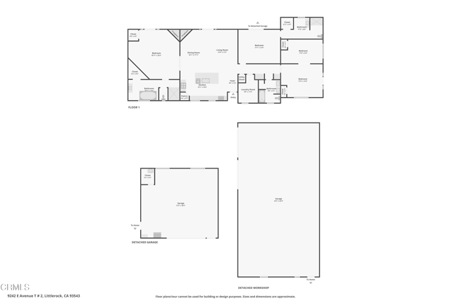 Detail Gallery Image 47 of 47 For 9242 E Avenue T 2, Littlerock,  CA 93543 - 4 Beds | 3 Baths