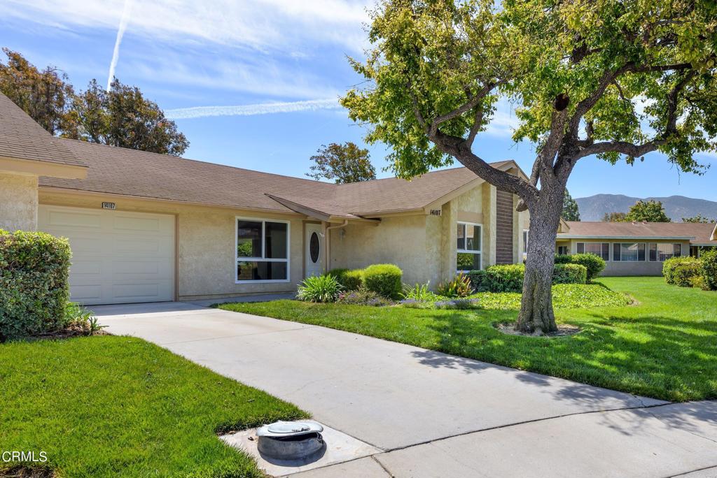 Wow, wow, wow - what a beautifully remodeled El Dorado model home! I can't even believe this is a Leisure Village home!! This home is located in Camarillo's Premier Senior Community but it has been so nicely updated inside you hardly believe it. Most of this house has just been updated. The windows, flooring, paint, cabinets are all new. The kitchen was remodeled as well as the bathrooms. There were some walls removed and others moved to create an open concept in the living room to kitchen and the den. There is now a walk-in closet in the master bathroom. Both bathrooms now have showers including a 'roll-in shower' but there is no longer a bathtub in this home. The HVAC system was all replaced both the inside handler and the outside unit. The home sits on a nice greenbelt and is near the Rec Center. The patio has an older cover on it and a nice slumpstone wall. This home is quite special and will not last long so come and see it! Be sure to visit the community Rec Center just at the end of the block where most the community activities take place. There is always something going on in this community so you will have lots of opportunity for activity and friendships!