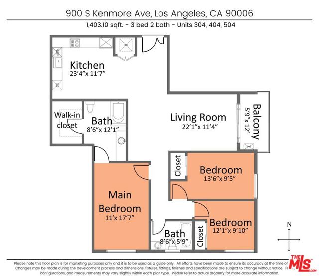 Image 3 for 900 S Kenmore Ave #404, Los Angeles, CA 90006