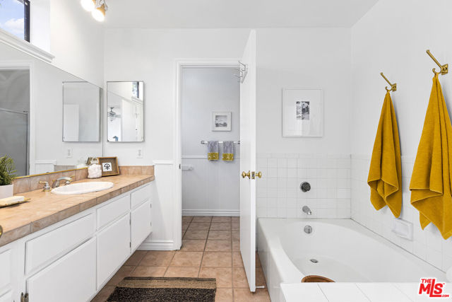 Large Primary Bathroom with Soaking Tub