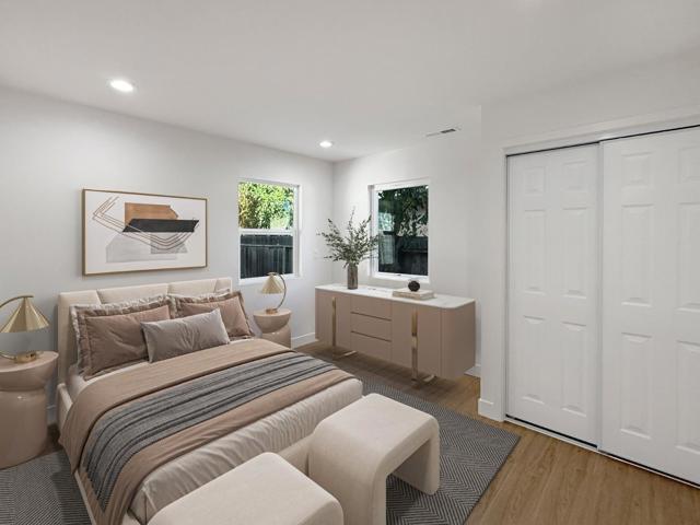 Virtually Staged Bedroom 1 - 1st Floor