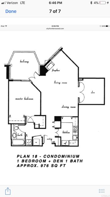 Detail Gallery Image 12 of 23 For 500 W Harbor Dr #318,  San Diego,  CA 92101 - 1 Beds | 1 Baths