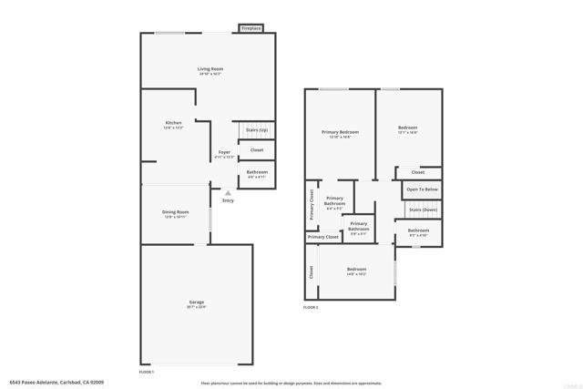 Detail Gallery Image 42 of 42 For 6543 Paseo Adelante, Carlsbad,  CA 92009 - 3 Beds | 2/1 Baths