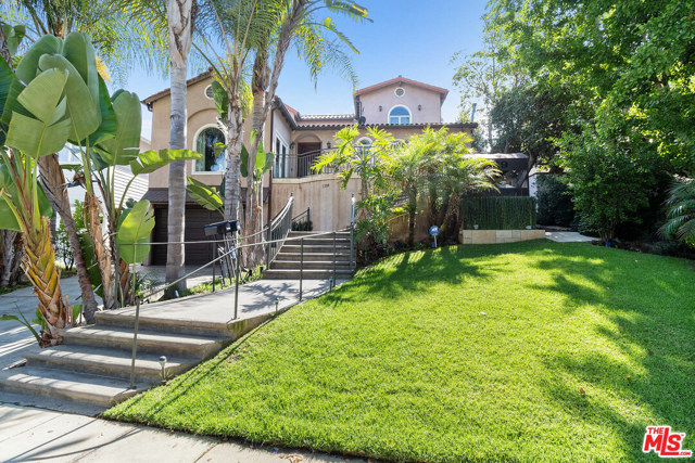 1359 Holmby Avenue Los Angeles, California Gorgeous Mediterranean Smart home with 2 really large patios (one in each floor), plenty of natural light and an open floor plan. The house remodeled 4 years ago and features 4 ensuite bedrooms, Electric car charger, Solar Panels, Wood Floors, Large cook's kitchen and breakfast area which opens to a nice and private backyard, beautiful Pool equipped with Swim-jet, Central Water Filter/Pure water, Furnished Casibo by the pool and much more... Available short term furnished and long term furnished/unfurnished from July 15.