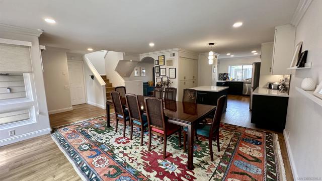 This could be a dining room/living room area