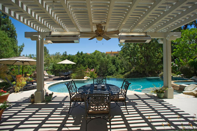 Covered Patio With Fan