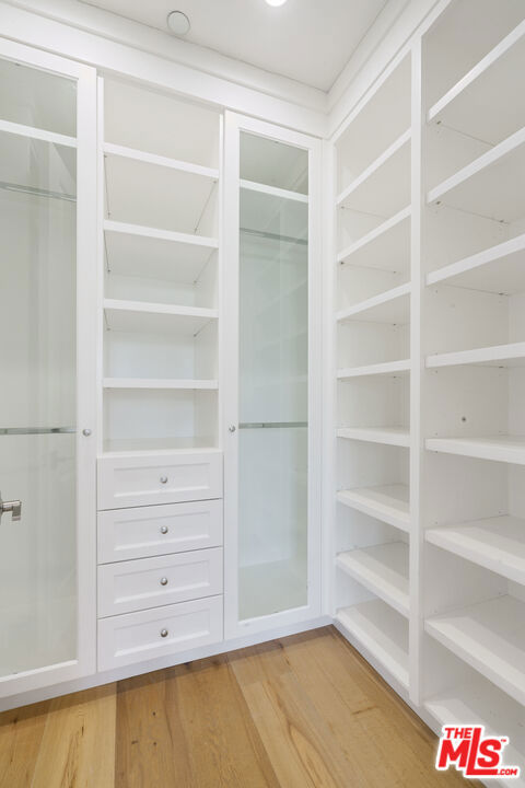 Primary closet