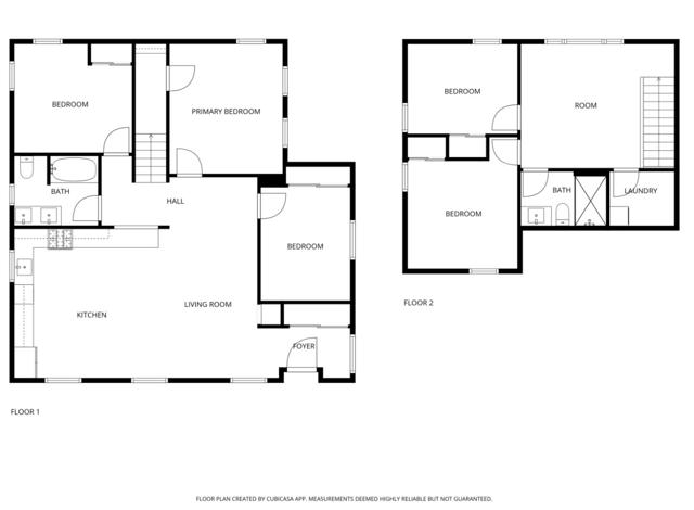Combined Floor Plans - 1st & 2nd Floor