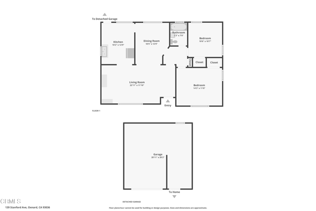 Detail Gallery Image 27 of 27 For 139 Stanford Ave, Oxnard,  CA 93036 - 3 Beds | 1 Baths