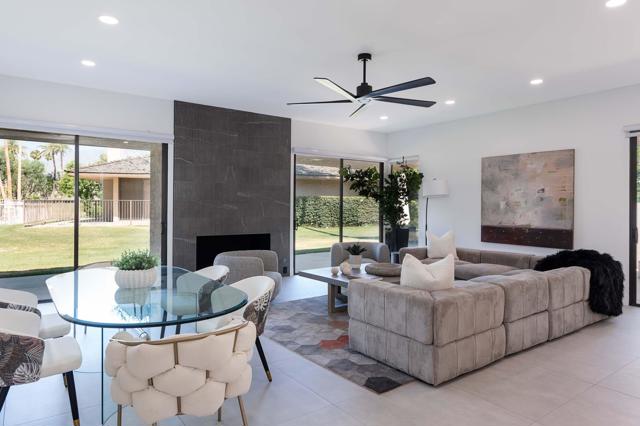 Dining Area & Living Room