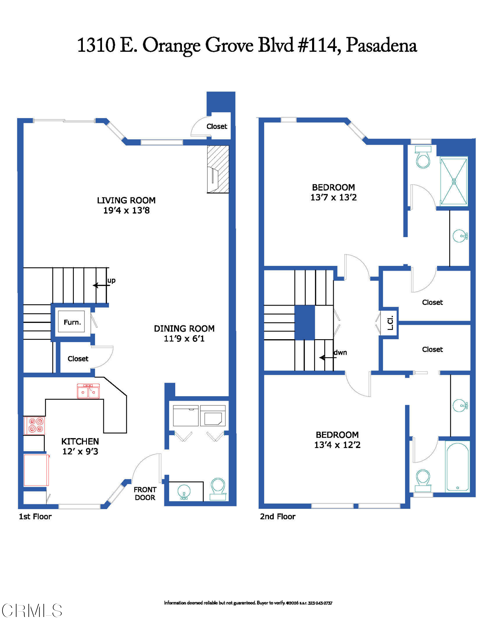 Detail Gallery Image 51 of 51 For 1310 E Orange Grove Bld #114,  Pasadena,  CA 91104 - 2 Beds | 2/1 Baths