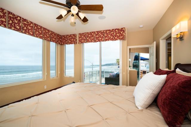 Nothing but views from your master bedroom!