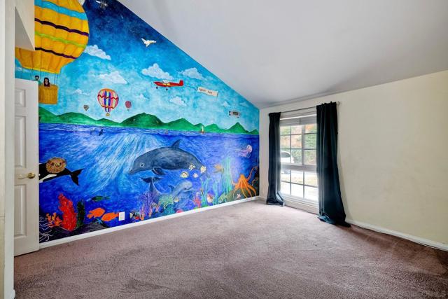 Another View of Bedroom #1 with Custom Mural