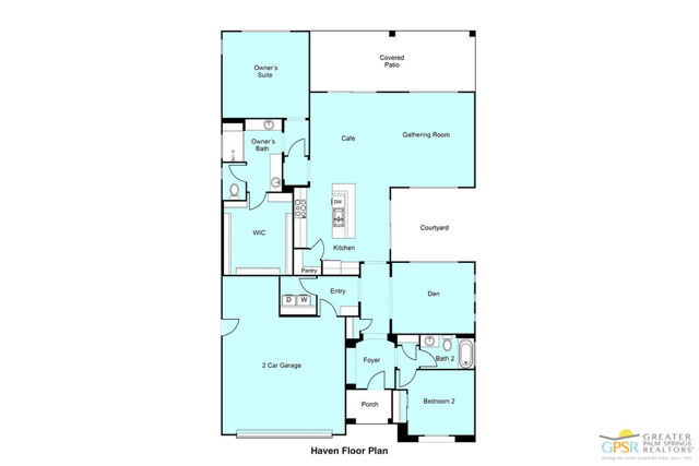 Floor plan of home