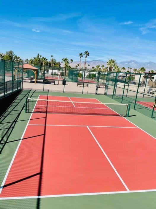 Pickleball court