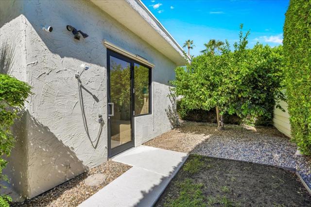 Outdoor Shower Accessible from Pool...
