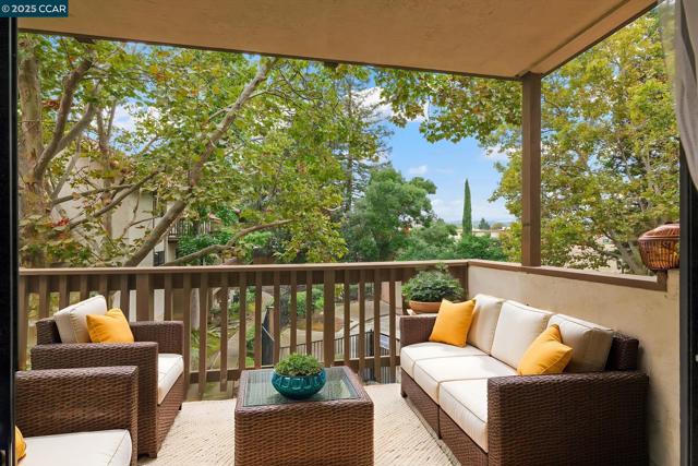 Covered Patio Virtually Staged