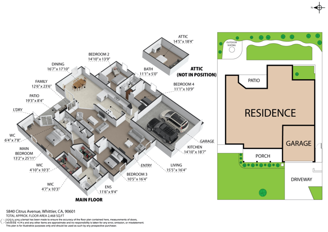 Detail Gallery Image 57 of 57 For 5840 Citrus Ave, Whittier,  CA 90601 - 4 Beds | 2/1 Baths