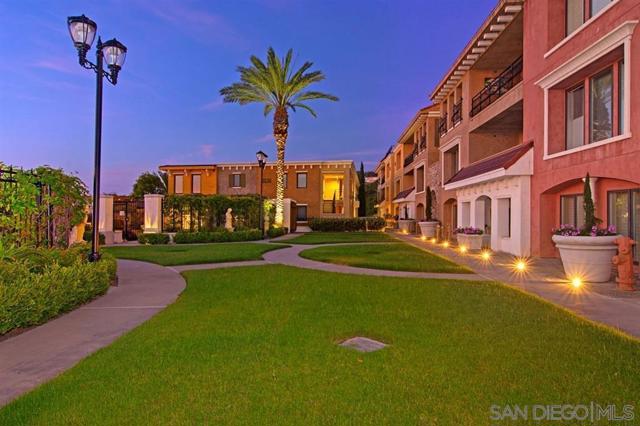 Nicely landscaped common area