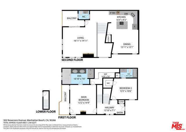 502 Rosecrans Avenue, Manhattan Beach, California 90266, 2 Bedrooms Bedrooms, ,2 BathroomsBathrooms,Residential,For Sale,Rosecrans,26828137