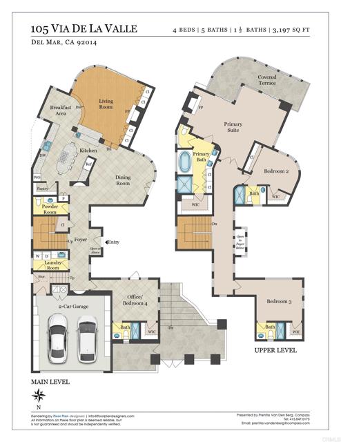 Detail Gallery Image 23 of 30 For 105 via De La Valle, Del Mar,  CA 92014 - 4 Beds | 4/1 Baths