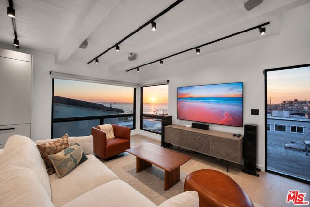 Living Area with Ocean View!