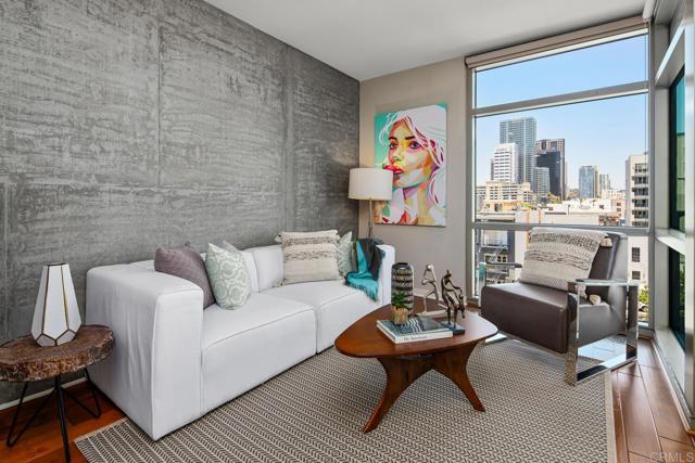 Detail Gallery Image 3 of 48 For 800 the Mark Ln #602,  San Diego,  CA 92101 - 1 Beds | 1 Baths