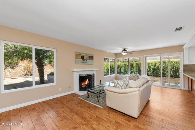 Family room with Fireplace