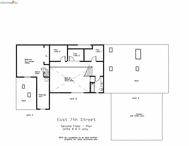 East 7th Street_Second Floor Plan_B C Only