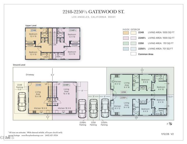 Detail Gallery Image 21 of 21 For 2248 Gatewood St, Los Angeles,  CA 90031 - 2 Beds | 2/1 Baths