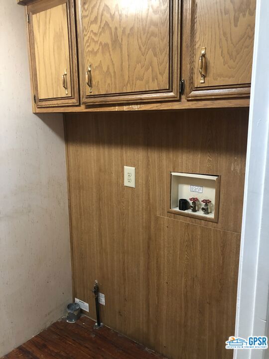 Laundry inside