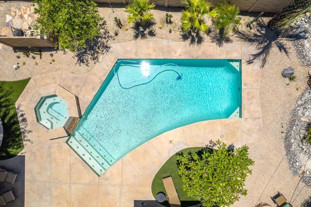 Unique pool spa
