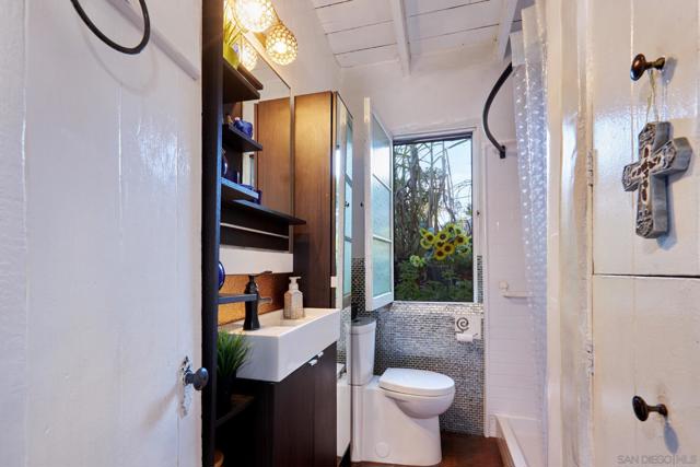 One of two bathrooms