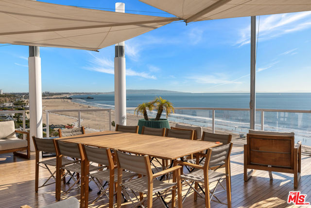 One-of-a-kind Ocean Avenue residence, with sweeping views and endless possibilities. Encompassing nearly 3,000 square feet, 2 beds, and 3 baths, this incredible unit offers a rare opportunity to make a slice of oceanfront living your very own. Enter from a semi-private glass elevator, opening directly to the unit, into an open living space and private patio boasting unobstructed coastline views. The primary suite features those same jaw-dropping views and it's own balcony, along with a spa-like bathroom and two walk-in closets. An updated, custom kitchen, dining area, and a bonus multipurpose room round out the space. 101 Ocean offers true resort style living with prime amenities including a swimming pool, spa, state-of-the-art fitness center, various outdoor spaces, concierge, and more. A truly special offering, in an iconic and award-winning building.