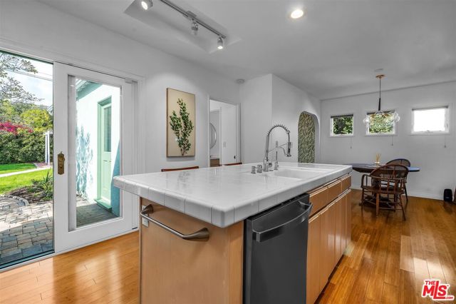 Island toward dining room