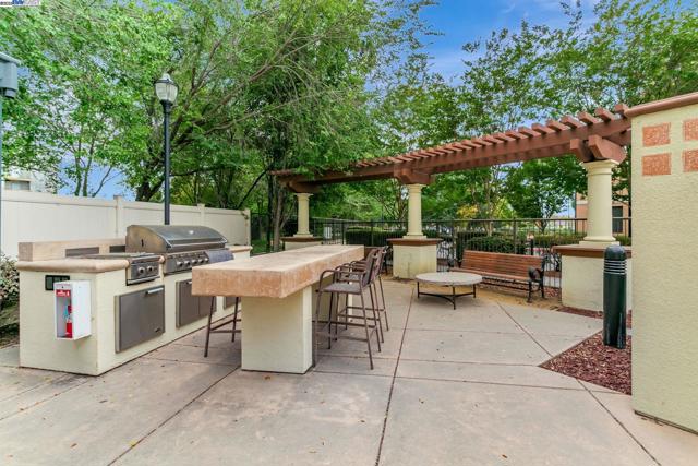 Community BBQ area