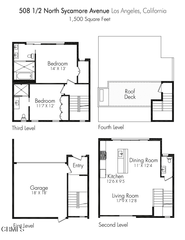 Detail Gallery Image 31 of 31 For 508 1/2 N Sycamore Ave, Los Angeles,  CA 90036 - 2 Beds | 2/1 Baths