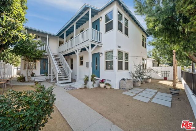 3008 Exposition Boulevard Santa Monica, California This centrally located, Santa Monica four-unit building is an excellent investment opportunity that cannot be missed! The property is fully vacant and will be delivered fully vacant at the close of escrow. The units are two ground level and two on the second level. The property has been Ellis-ed and the 5-year waiting period ended April 2021. All units can be leased at market rate. All four units are 2 beds + 1 bath and all units have washer & dryer hook-ups. Halo water softener & purifier for all units. All new plumbing, exterior doors, and windows installed in 2015. Unit D has an updated bathroom. Unit C has refinished original hardwood floors. Unit B has manufactured wood floors, a tankless water heater and upgraded kitchen and bath. Units A, C, & D have standard water heaters. Hardwood flooring is under carpet in units A & D. Garage parking for four cars; one 2-car garage and two 1-car garages. Two uncovered tandem parking spots on property. Building hardwired for video surveillance (three camera's included). Backyard with irrigation system. Recent upgrades include reframing of garages, new motorized garage doors, new roof on both the main structure and the garage structure, section one termite work and fresh paint. Room to create individual patios. Outstanding location near two Expo Stations (Bundy & Bergamot), Bergamot Station Art Gallery, Ishihara & Gandara Parks, and great restaurants such as Upper West.