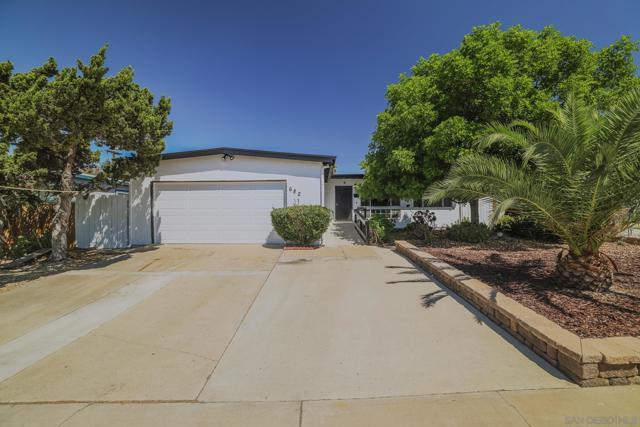682 Valley Village Dr, El Cajon, California 92021, 3 Bedrooms Bedrooms, ,2 BathroomsBathrooms,Single Family Residence,For Sale,Valley Village Dr,250038251SD