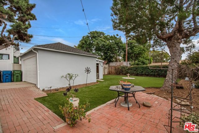 Rear Yard Open Patio