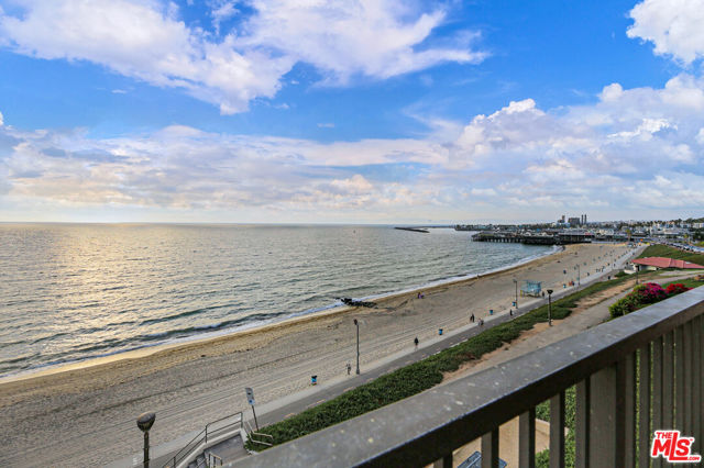 View from building pool