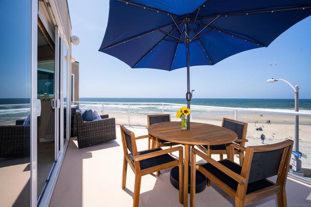 Panoramic views from the front deck off the living room!